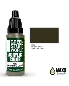 Акрилова фарба Green Stuff World Acrylic Paint: Overlord Olive (17ml)