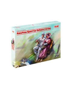 Збірні моделі фігурок ICM: Американські водії спортивних автомобілів (1910-ті)