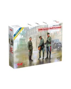Збірні моделі фігурок ICM: Німецький штабний персонал 2СВ