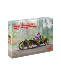 Збірна модель автомобіля ICM: T 1913 Speedster з американськими водіями спортивних автомобілів