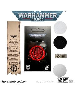 Печатка чистоти Starforged: Warhammer 40000 — Iron Hands Purity Seal
