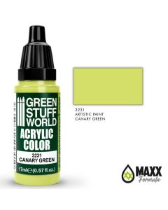 Акрилова фарба Green Stuff World Acrylic Paint: Canary Green (17ml)