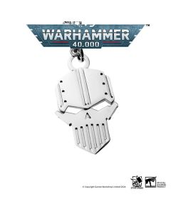 Підвіска зі сталі Starforged Chaos Legion Iron Warriors Warhammer 40K Space Marine
