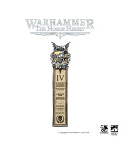 Пін Starforged Warhammer: The Horus Heresy: Iron Warriors IV Legion: Honour of the Warsmith Seal Badge