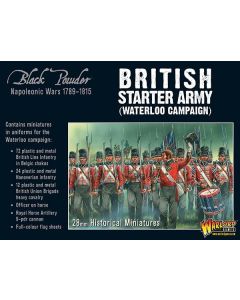 Набір мініатюр Warlord Games Black Powder: Napoleonic Wars: British Starter Army (Waterloo Campaign)