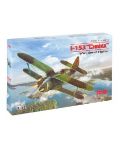 Збірна модель літака ICM: І-153 “Чайка” (винищувач)