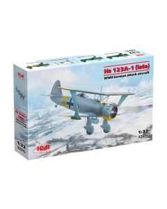 Збірна модель літака ICM: Hs 123A-1 (пізнього випуску)