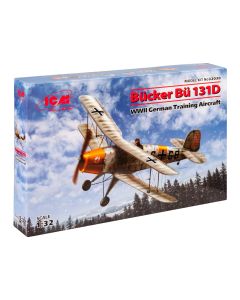 Збірна модель літака ICM: Bücker Bü 131D