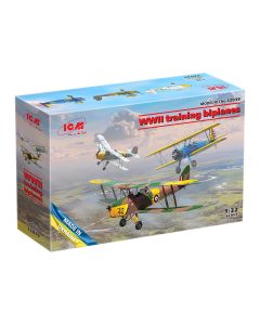 Набір збірних моделей літаків ICM: Учбові біплани 2СВ