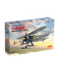 Збірна модель літака ICM: J-8 Гладіатор
