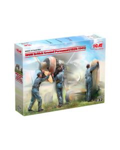 Збірні моделі фігурок ICM: Британський наземний персонал (1939-1945)