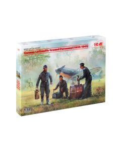Збірні моделі фігурок ICM: Німецький наземний персонал Люфтваффе (1939-1945)