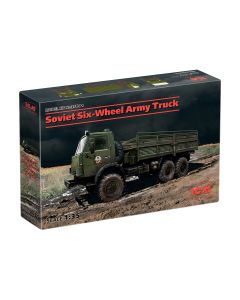 Збірна модель вантажівки ICM: Радянська шестиколісна армійська вантажівка