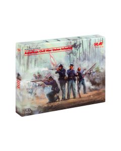 Збірні моделі фігурок ICM: Піхота Союзу (Громадянська війна в США)