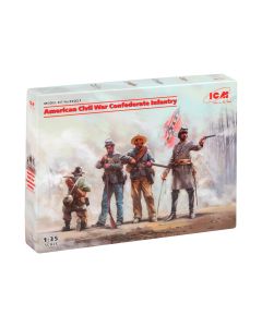 Збірні моделі фігурок ICM: Піхота Конфедерації
