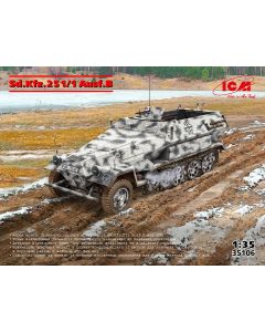 Збірна модель бронетехніки ICM: Sd.Kfz.251/1 Ausf.B