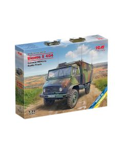 Збірна модель вантажівки ICM: Unimog S 404 (радіоавтомобіль)