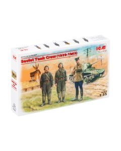 Збірні моделі фігурок ICM: Радянський танковий екіпаж (1939-1942)