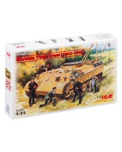 Збірні моделі фігурок ICM: Німецький танковий екіпаж (1943-1945)