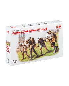 Збірні моделі фігурок ICM: Німецькі десантні війська (1917-1918)