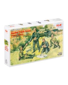 Збірні моделі фігурок ICM: Радянський танковий екіпаж (1943-1945)