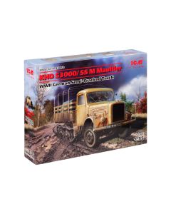 Збірна модель вантажівки ICM: KHD S3000/SS M Maultier
