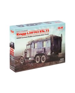 Збірна модель вантажівки ICM: Krupp L3H163 Kfz.72