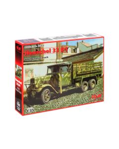 Збірна модель вантажівки ICM: Henschel 33 D1