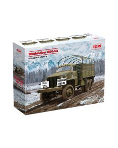 Збірна модель вантажівки ICM: Studebaker US6-U3