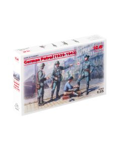 Збірні моделі фігурок ICM: Німецький патруль (1939-1942)