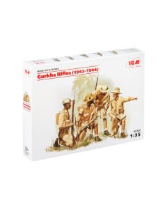 Збірні моделі фігурок ICM: Гуркхські стрільці (1944 р.)