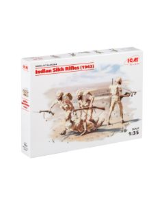Збірні моделі фігурок ICM: Індійські сікхські стрільці (1942 р.)