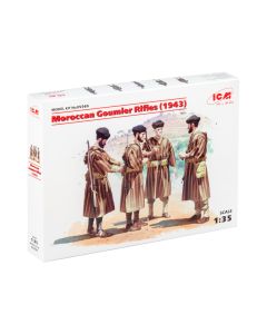 Збірні моделі фігурок ICM: Марокканські гумьери (1943 р.)