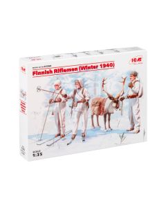 Збірні моделі фігурок ICM: Фінські Стрільці (зима 1940)