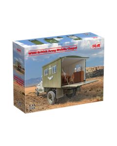 Збірна модель вантажівки ICM: Мобільна каплиця британської армії 2СВ