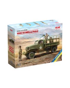 Збірна модель вантажівки ICM: Військовий патруль США часів Другої світової війни