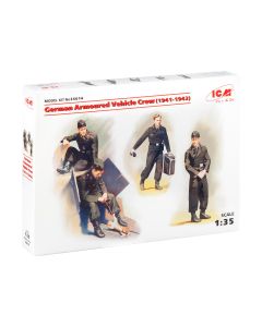 Збірні моделі фігурок ICM: Німецький екіпаж бронетехніки (1941-1942)