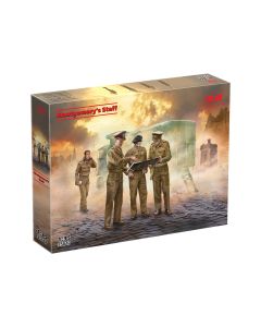 Збірні моделі фігурок ICM: Штаб Монтгомері