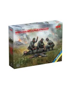 Збірні моделі фігурок ICM: Німецький військовий медичний персонал часів Другої світової війни
