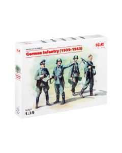 Збірні моделі фігурок ICM: Німецька піхота (1939-1942)