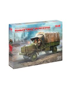 Збірна модель вантажівки ICM: Standard B “Liberty” з водіями США I СВ