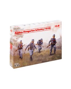 Збірні моделі фігурок ICM: Австро-Угорська піхота (1914)