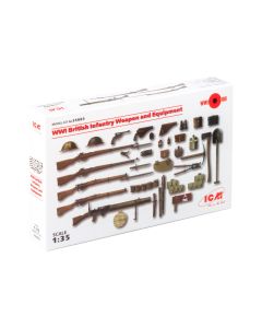Збірні моделі озброєння ICM: Озброєння та спорядження британської піхоти Першої світової війни