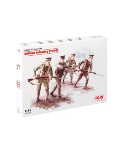 Збірні моделі фігурок ICM: Британська піхота (1914)