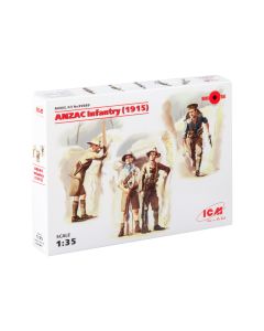 Збірні моделі фігурок ICM: Піхота АНЗАК (1915)