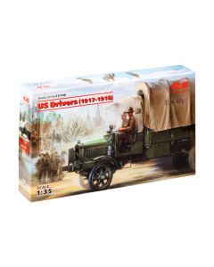 Збірні моделі фігурок ICM: Водії США (1917-1918)