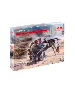 Збірні моделі фігурок ICM: Німецька команда MG08 Першої світової війни