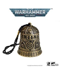 Мідна підвіска з плетеною мотузкою Starforged Warhammer 40K Domination Bell of Ominissah Adeptus Mechanicus