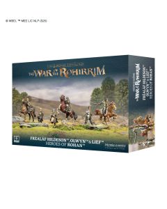 Набір мініатюр Middle-earth Strategy Battle Game: Fréaláf Hildeson, Olwyn & Lief, Heroes of Rohan