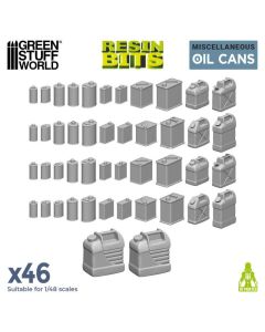 Елементи декору Green Stuff World: Resin Oil Cans